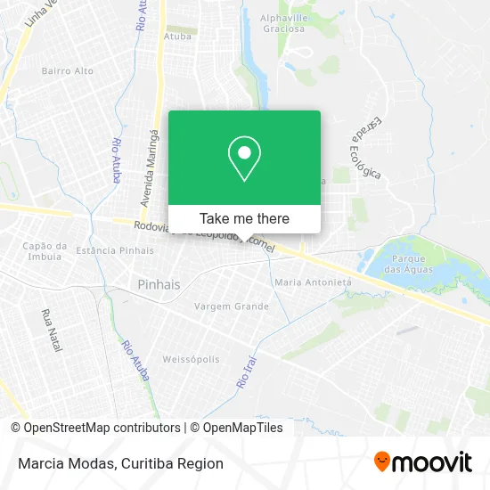 Marcia Modas map