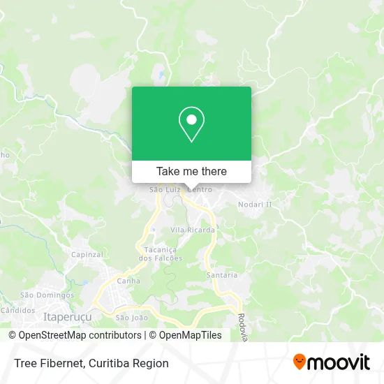 Tree Fibernet map