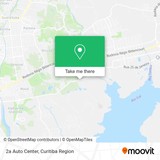 2a Auto Center map