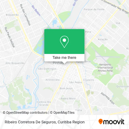 Ribeiro Corretora De Seguros map