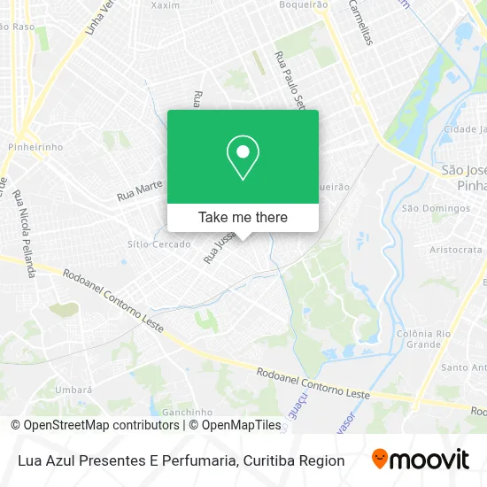 Lua Azul Presentes E Perfumaria map