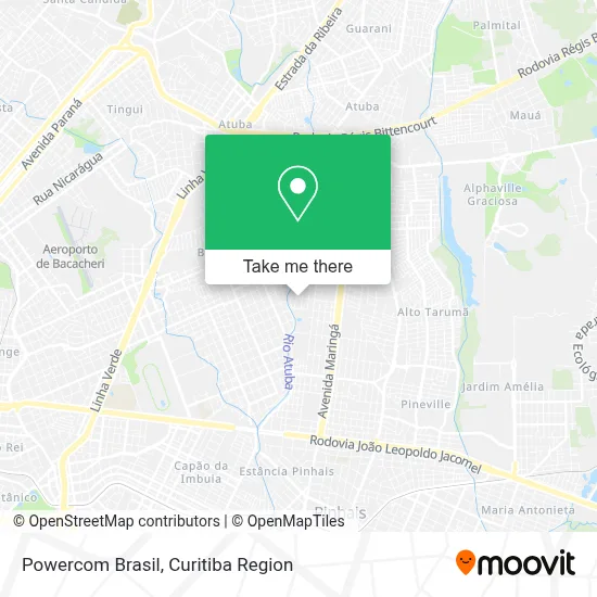 Powercom Brasil map