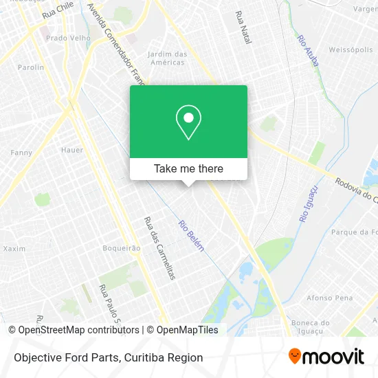 Objective Ford Parts map