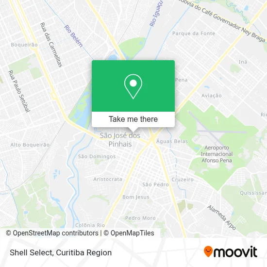 Shell Select map