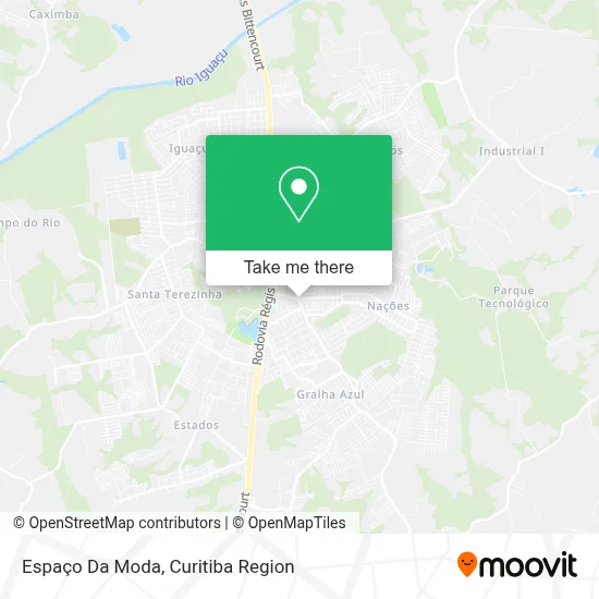 Espaço Da Moda map