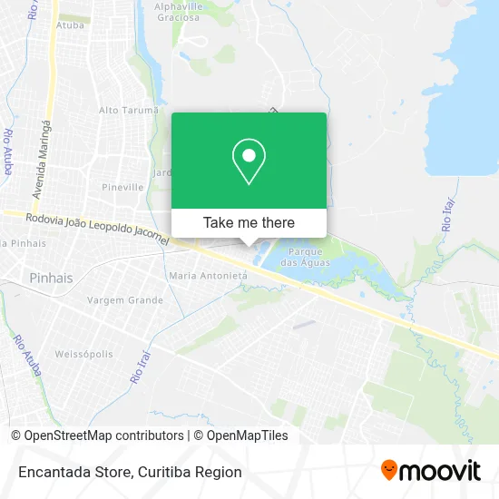 Encantada Store map