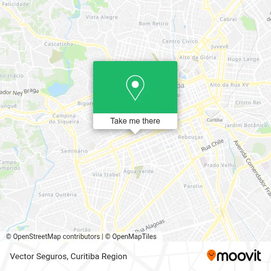 Vector Seguros map