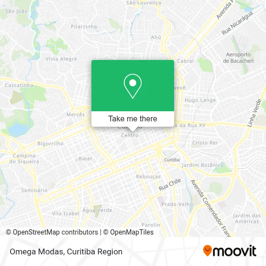 Omega Modas map
