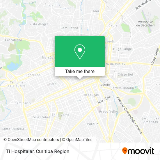 Ti Hospitalar map