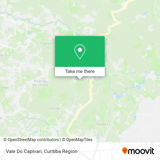 Vale Do Capivari map