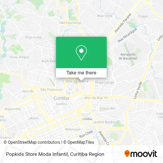 Popkids Store Moda Infantil map
