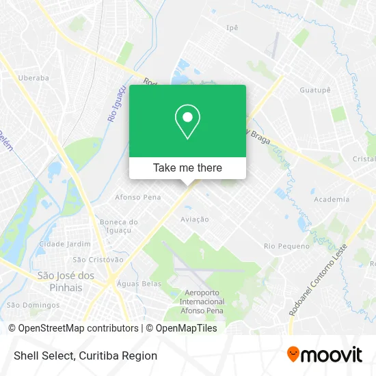 Shell Select map