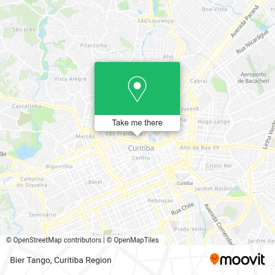 Bier Tango map