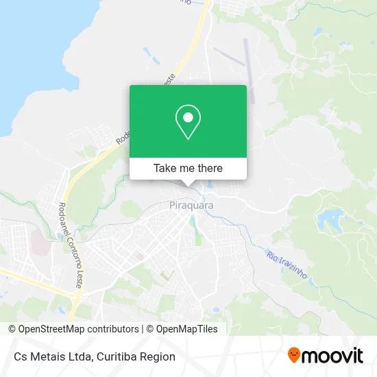 Cs Metais Ltda map
