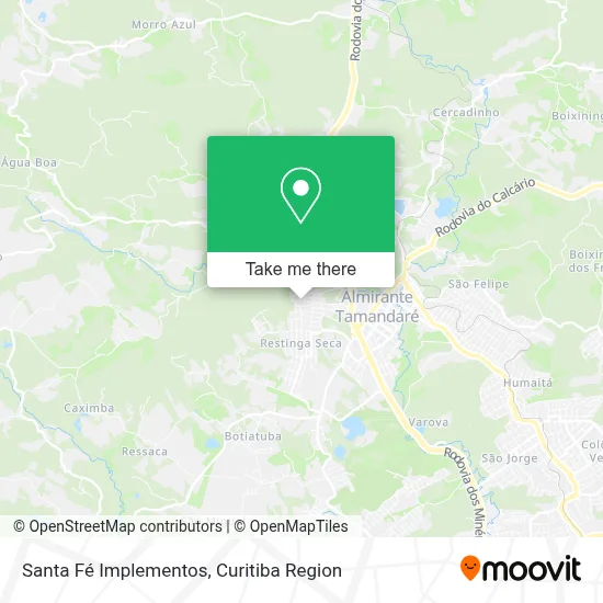 Santa Fé Implementos map