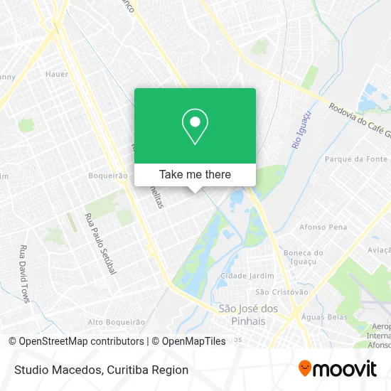 Studio Macedos map