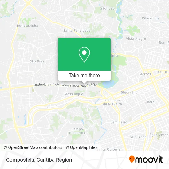 Compostela map