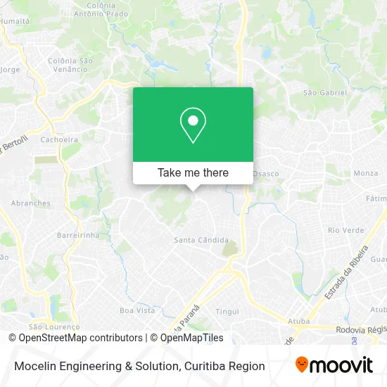 Mocelin Engineering & Solution map