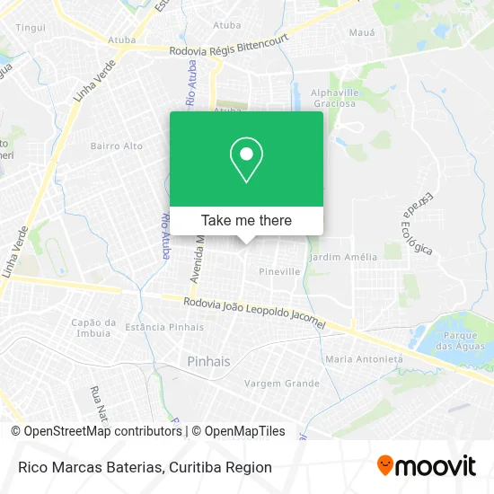 Rico Marcas Baterias map