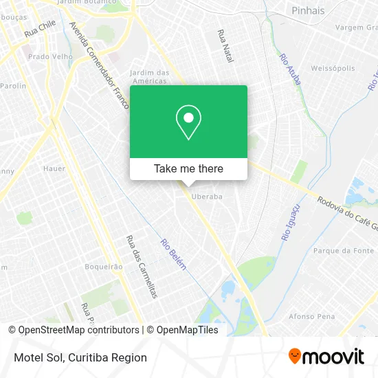 Motel Sol map