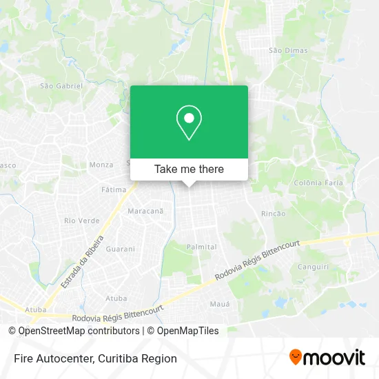 Fire Autocenter map