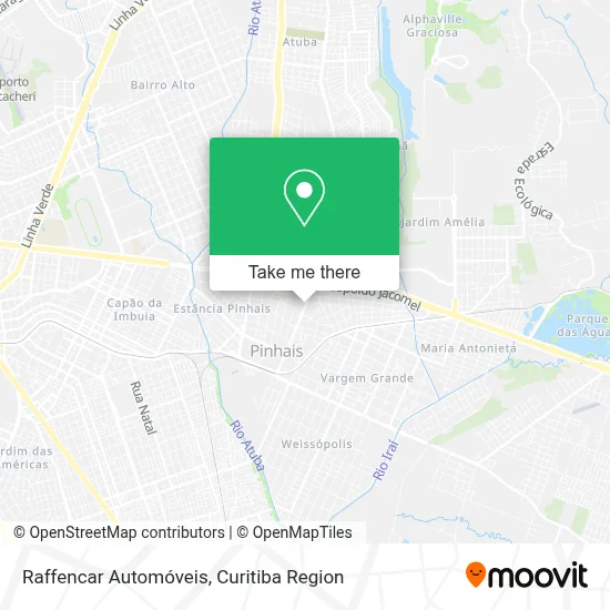 Raffencar Automóveis map
