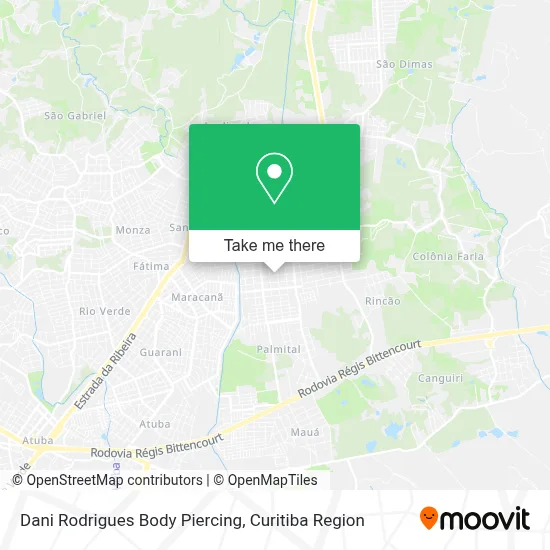 Dani Rodrigues Body Piercing map