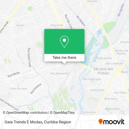 Gaia Trends E Modas map