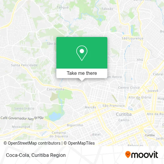 Coca-Cola map