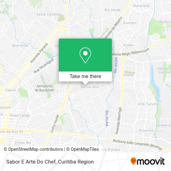 Sabor E Arte Do Chef map