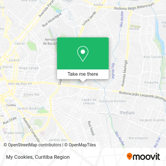 My Cookies map