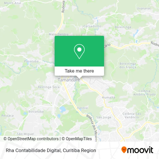 Rha Contabilidade Digital map