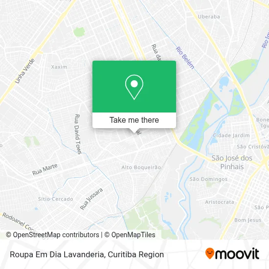 Roupa Em Dia Lavanderia map
