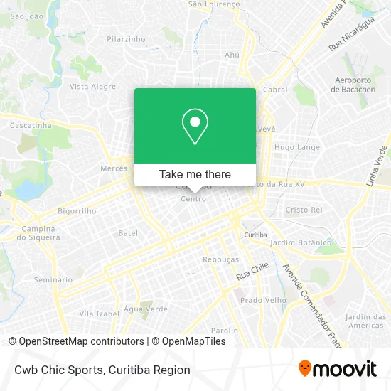 Cwb Chic Sports map