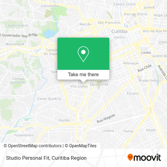 Studio Personal Fit map