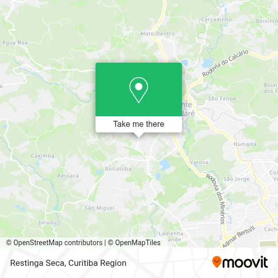 Restinga Seca map
