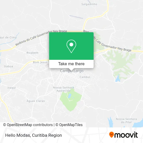 Hello Modas map