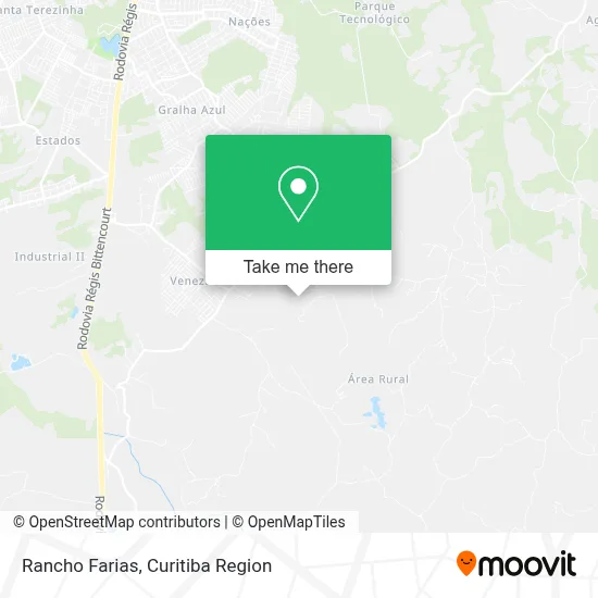 Rancho Farias map