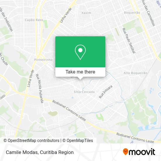 Camile Modas map