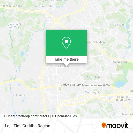 Loja Tim map