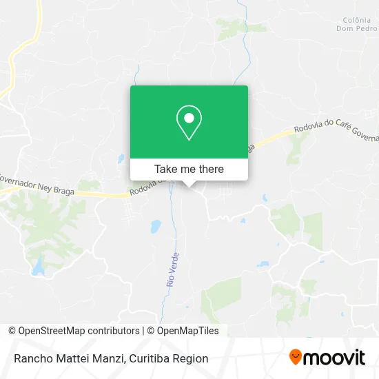 Rancho Mattei Manzi map