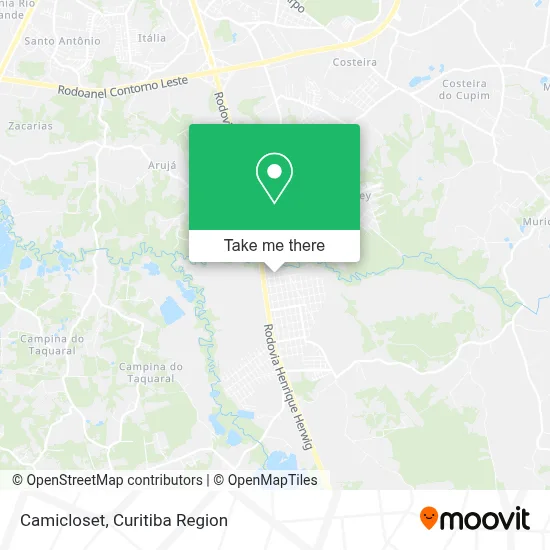 Camicloset map