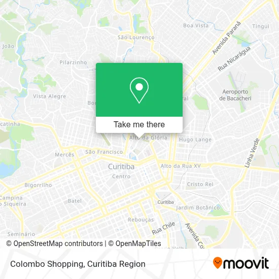 Colombo Shopping map