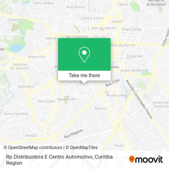 Rp Distribuidora E Centro Automotivo map