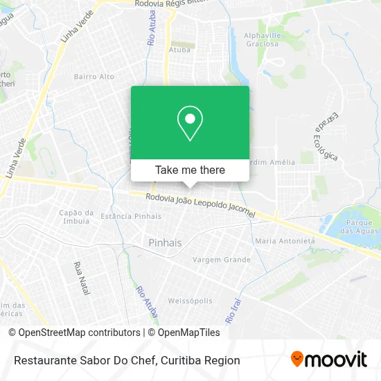 Restaurante Sabor Do Chef map