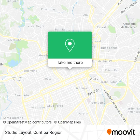 Studio Layout map