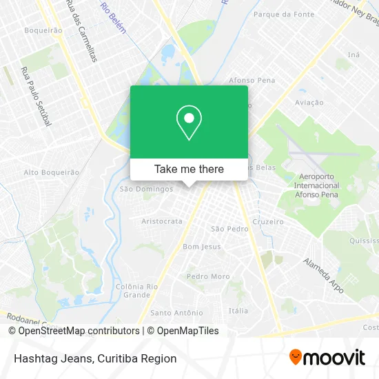 Hashtag Jeans map