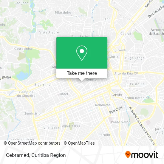Cebramed map