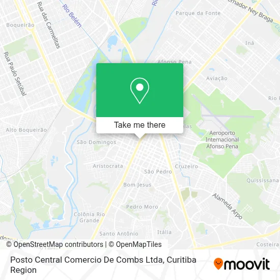Posto Central Comercio De Combs Ltda map