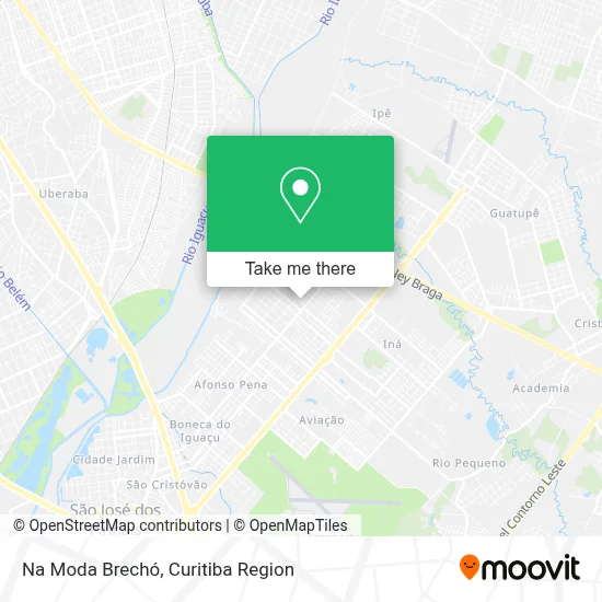Na Moda Brechó map